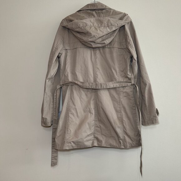 GAP Women's Light Tan Trench Coat - Picture 3 of 6